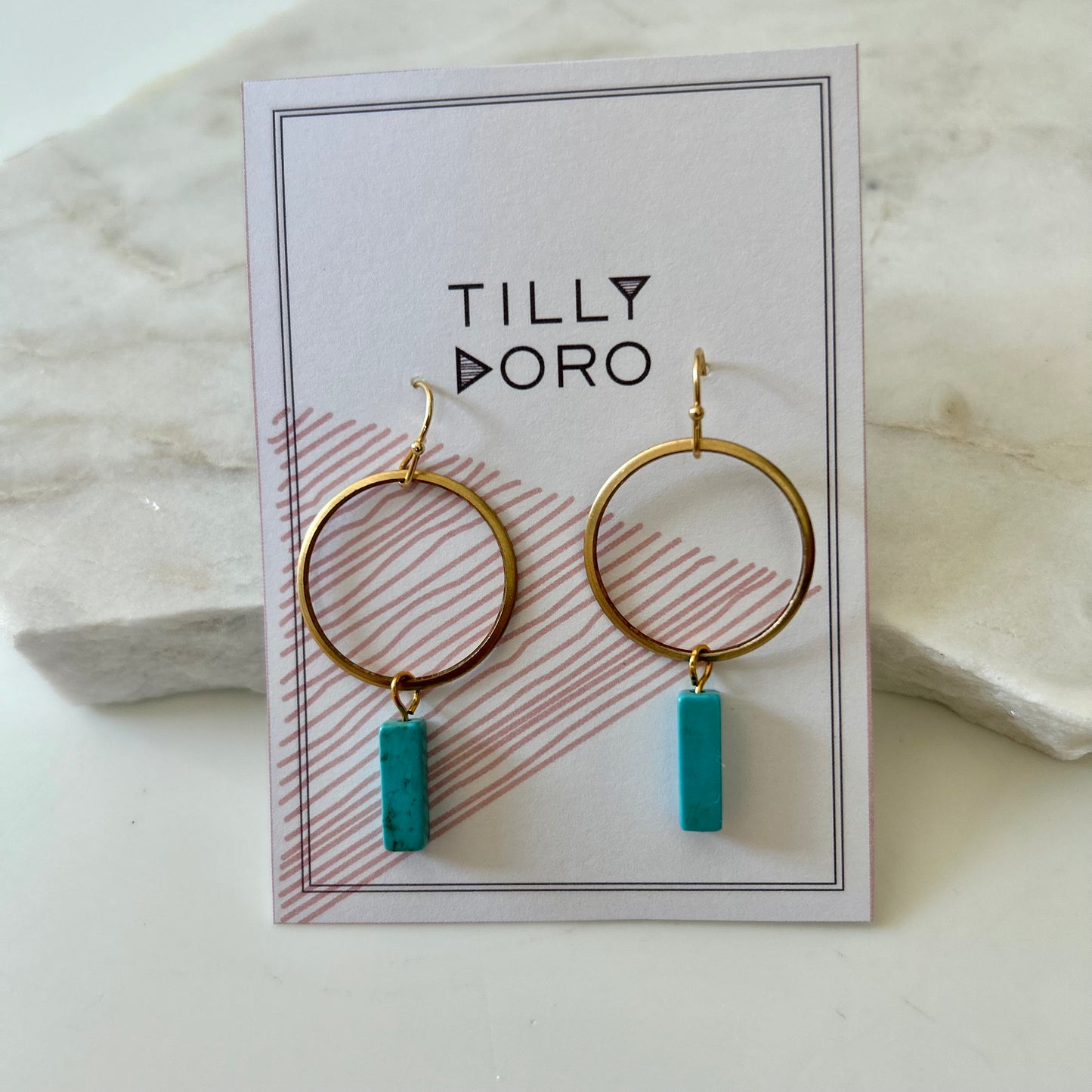 Turquoise Lolli earrings