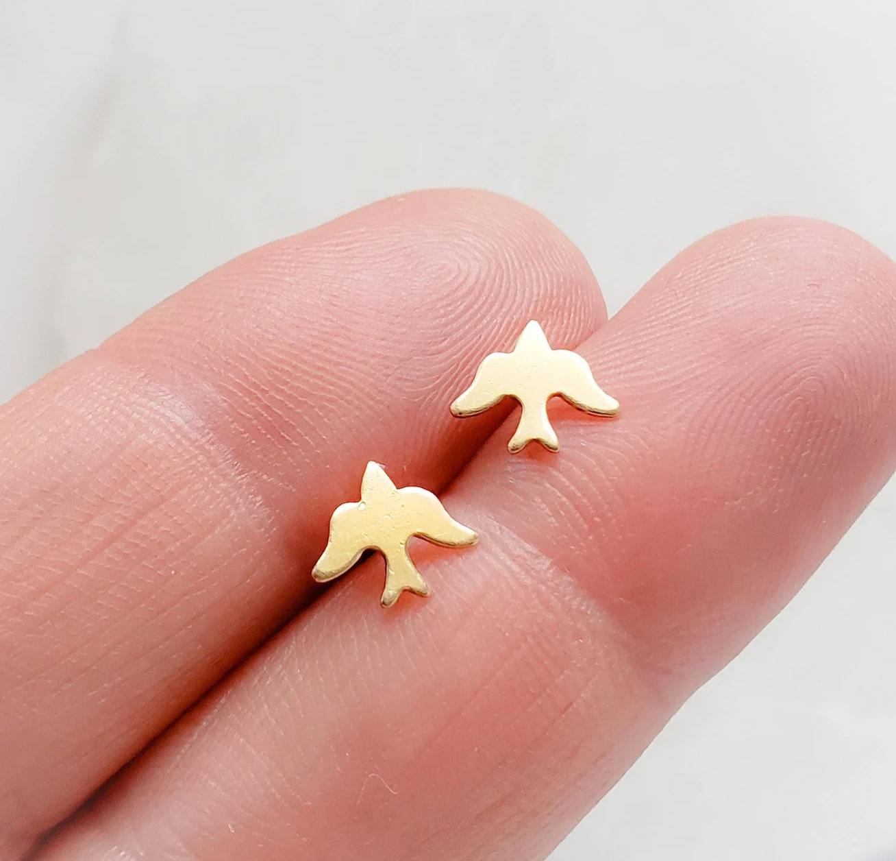 Bird Stud Earrings