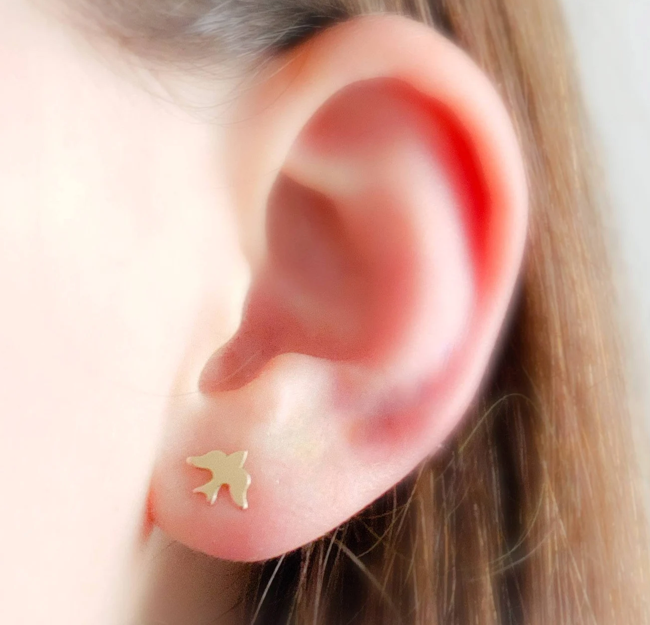 Bird Stud Earrings