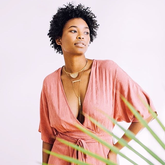 Crescent Collar Necklace