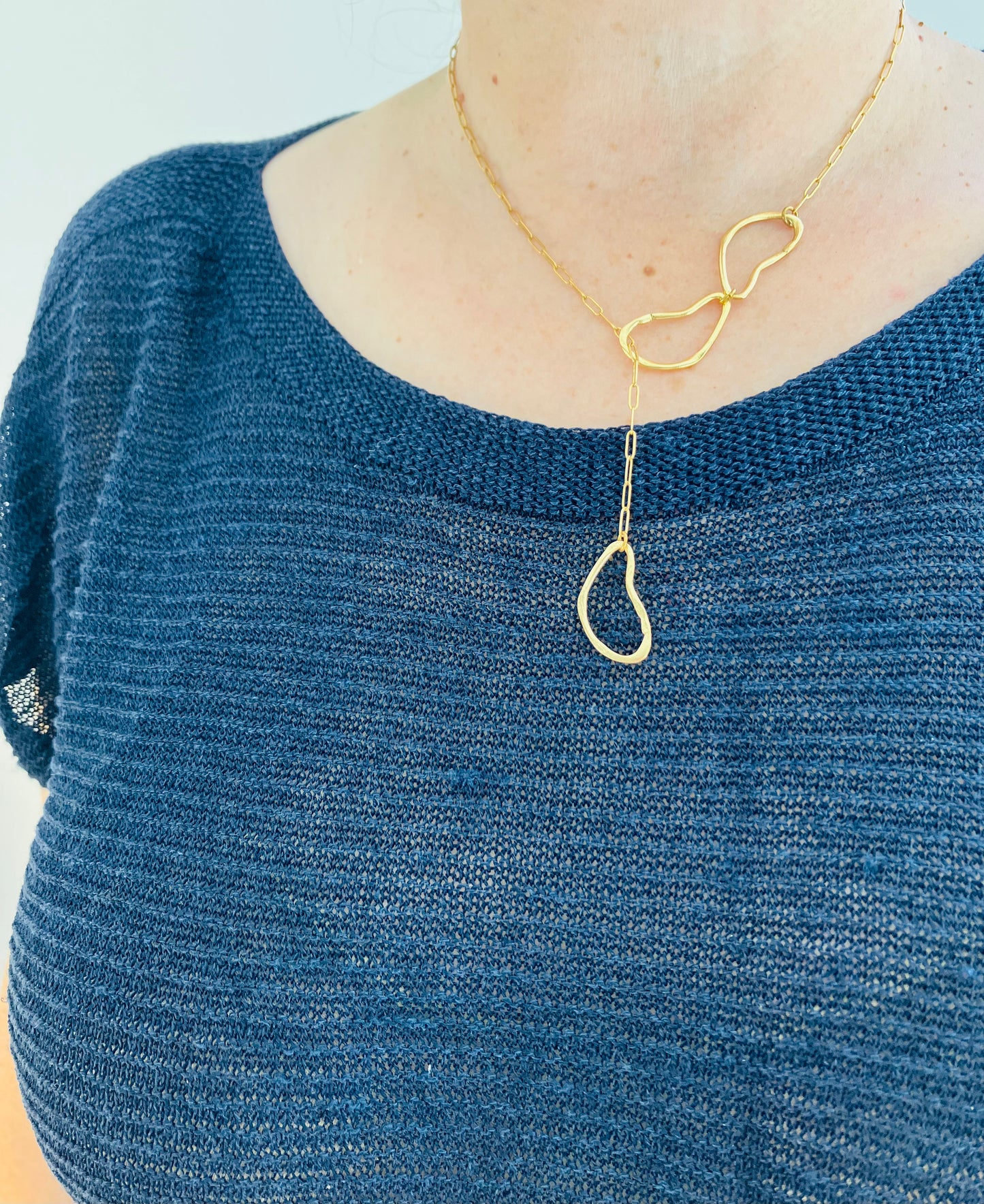 Cloud Lariat Necklace