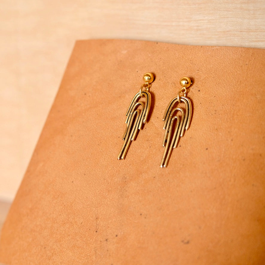 rainbow earrings