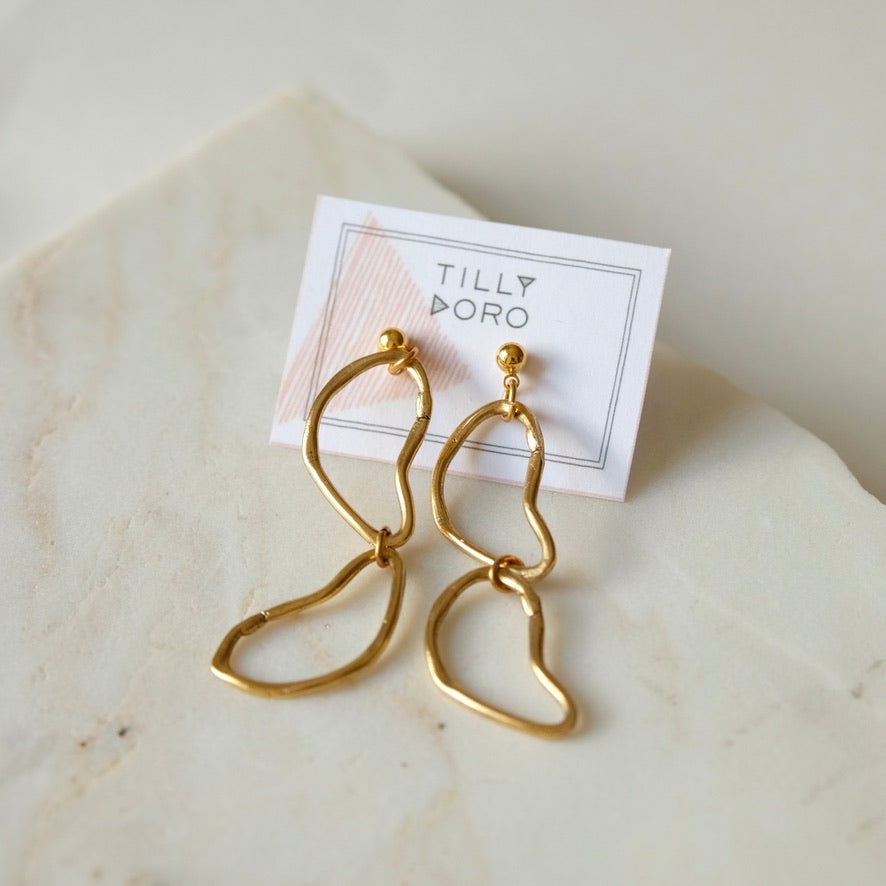 cloud earrings