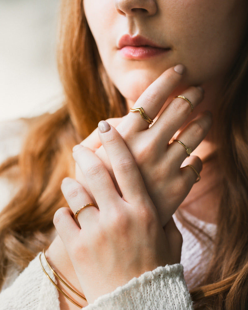 Geo Stacking Rings