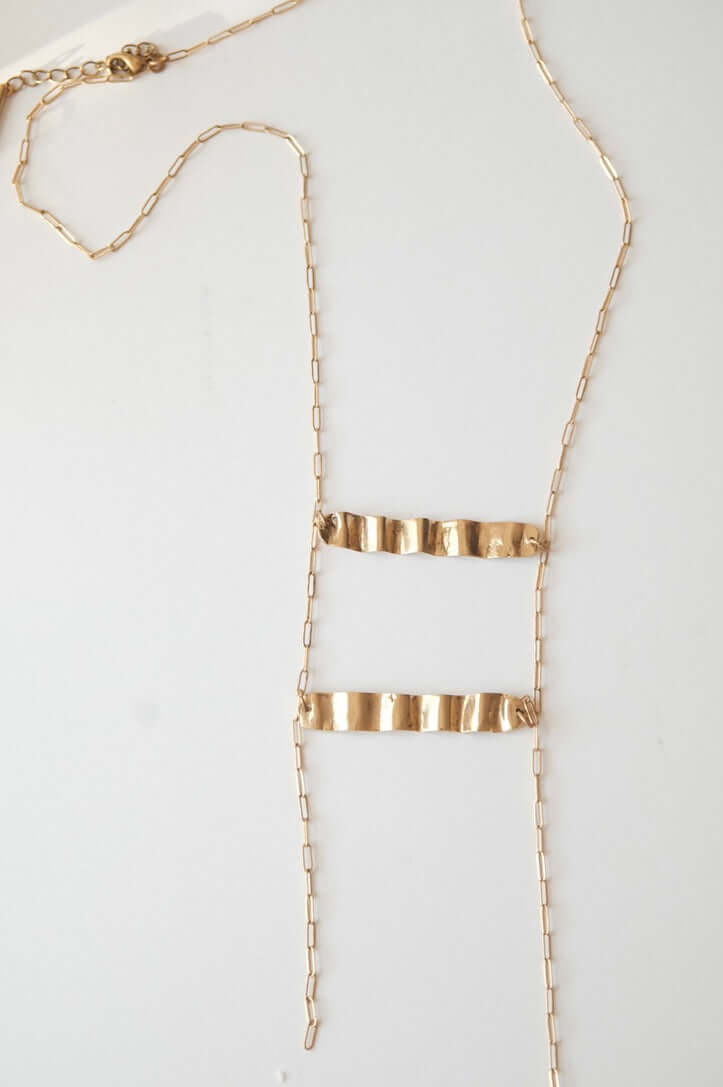 Wave ladder Necklace