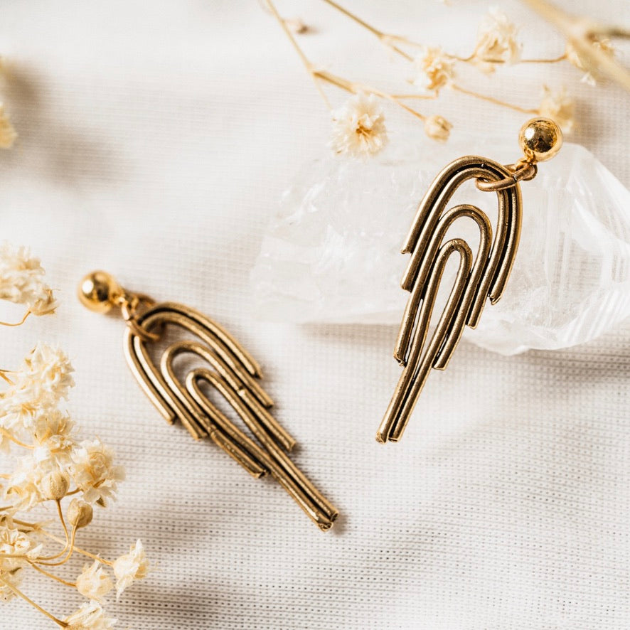 rainbow earrings