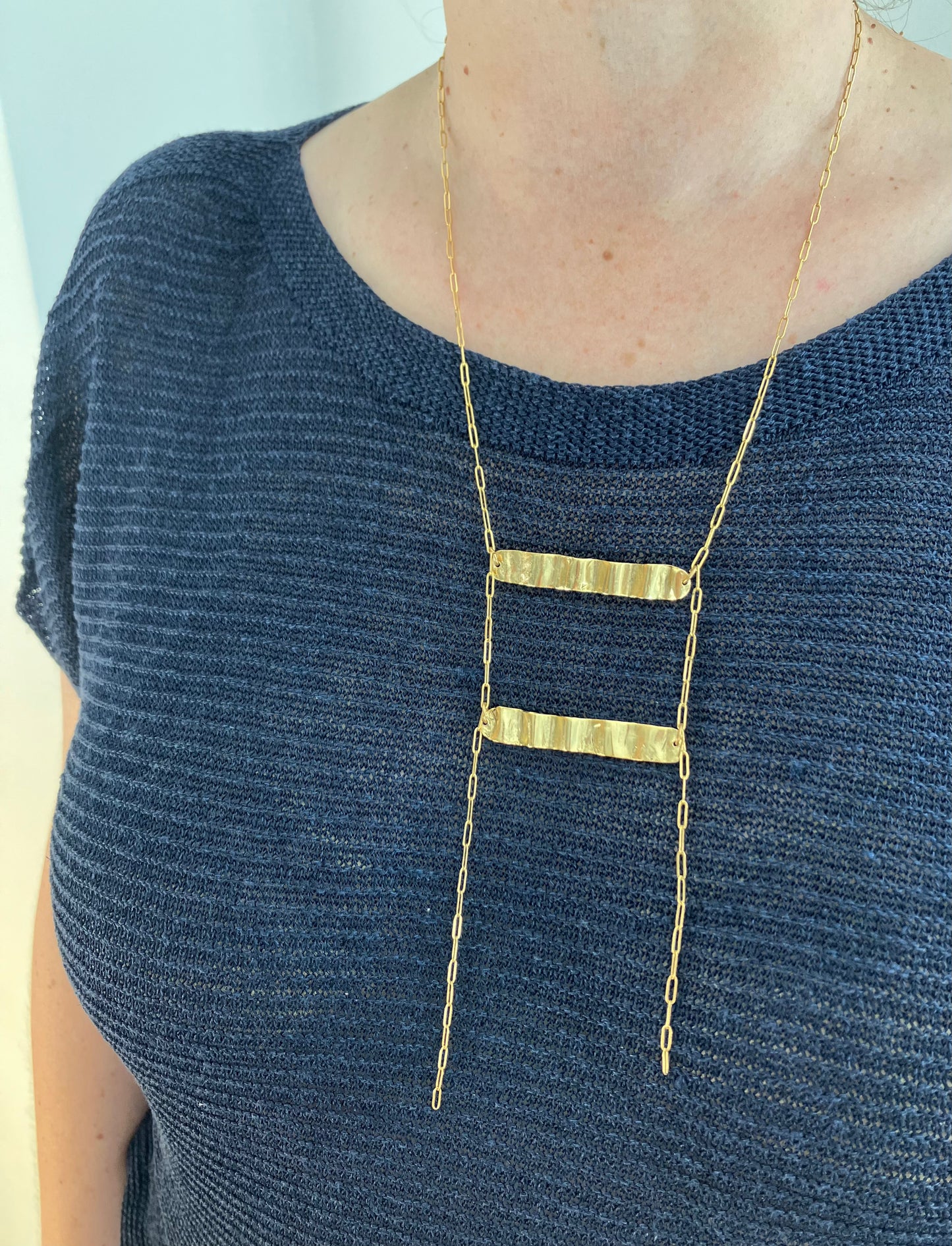 Wave ladder Necklace
