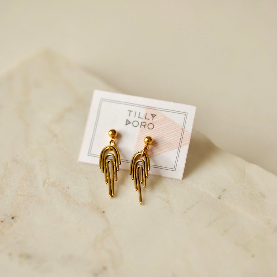 rainbow earrings