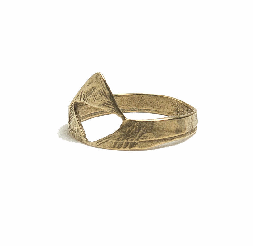 Open Triangle Ring