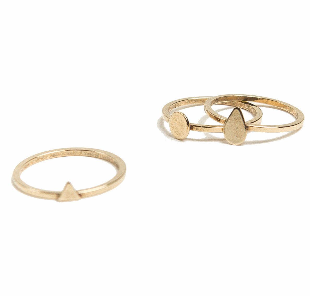 Geo Stacking Rings