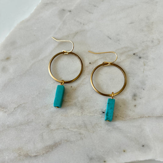 Turquoise Lolli earrings