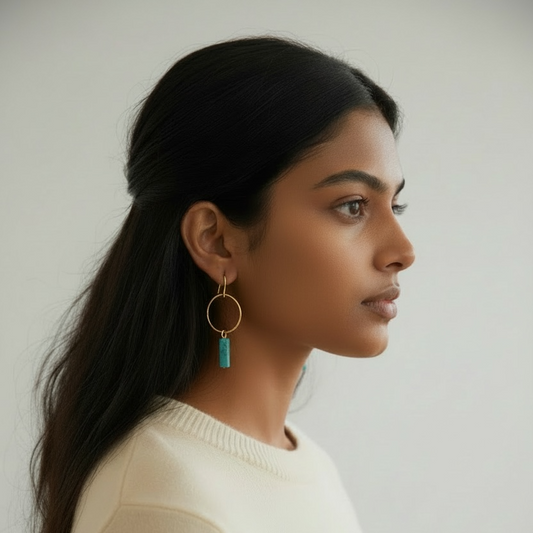 Turquoise Lolli earrings