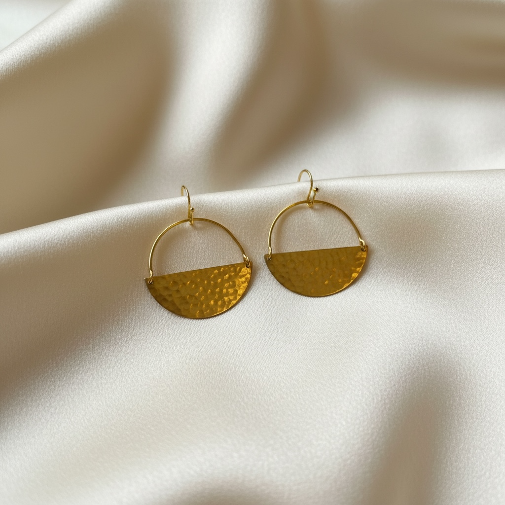 Full Moon Earrings