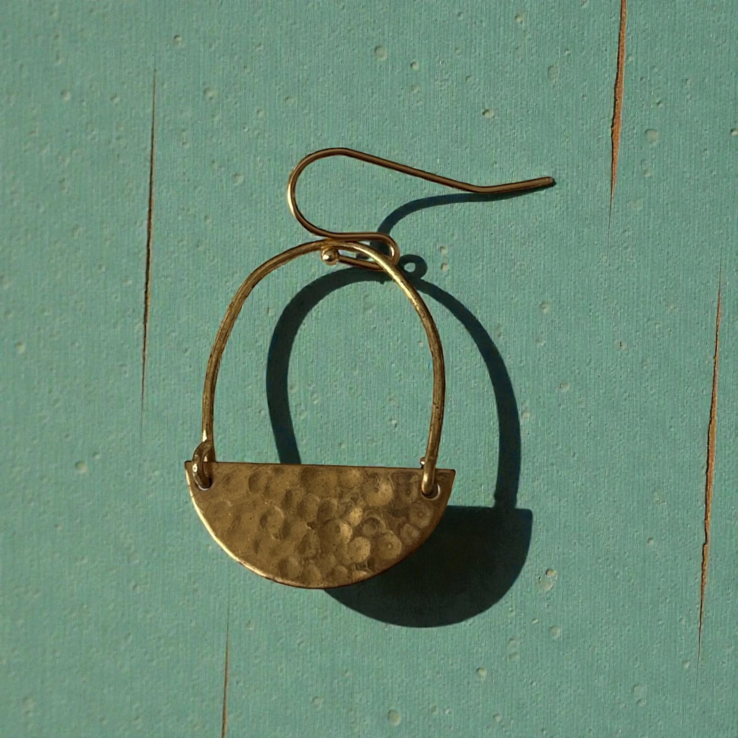 small half-moon earrings