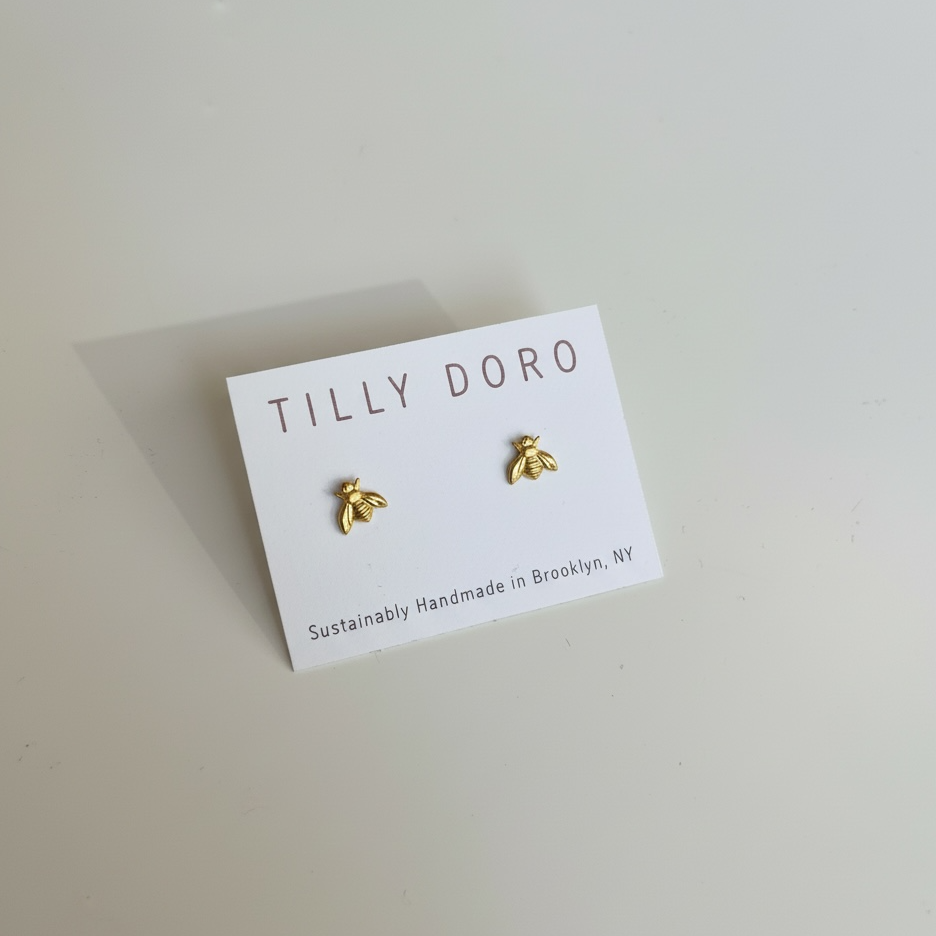 Bee Stud Earrings