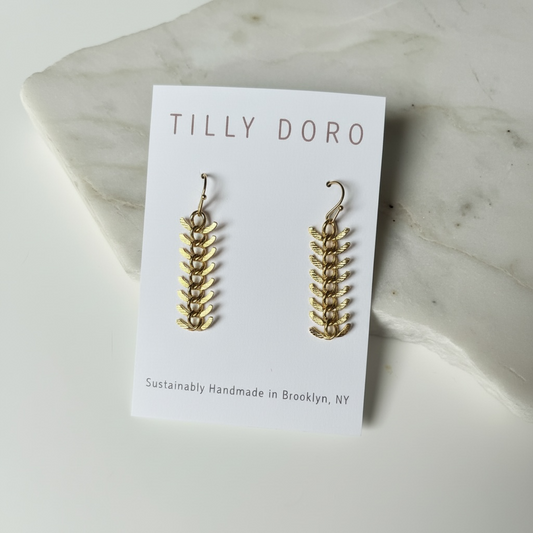 Herringbone Earrings