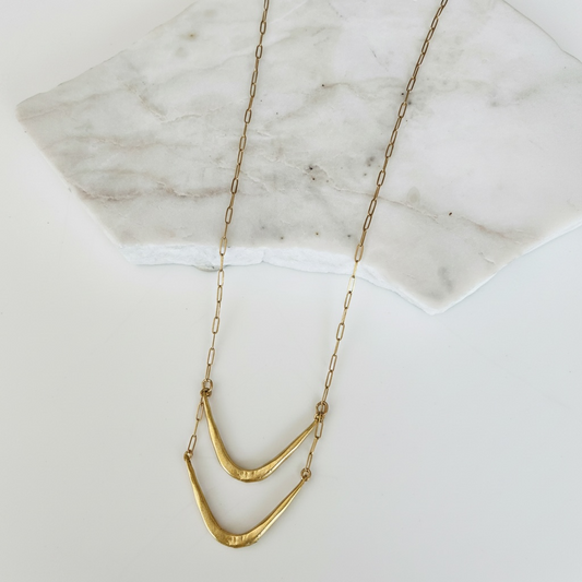 Layerd Valley Neckace