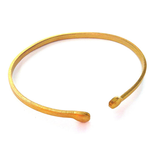 Skinny Brass Cuff