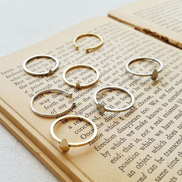 Geo Stacking Rings