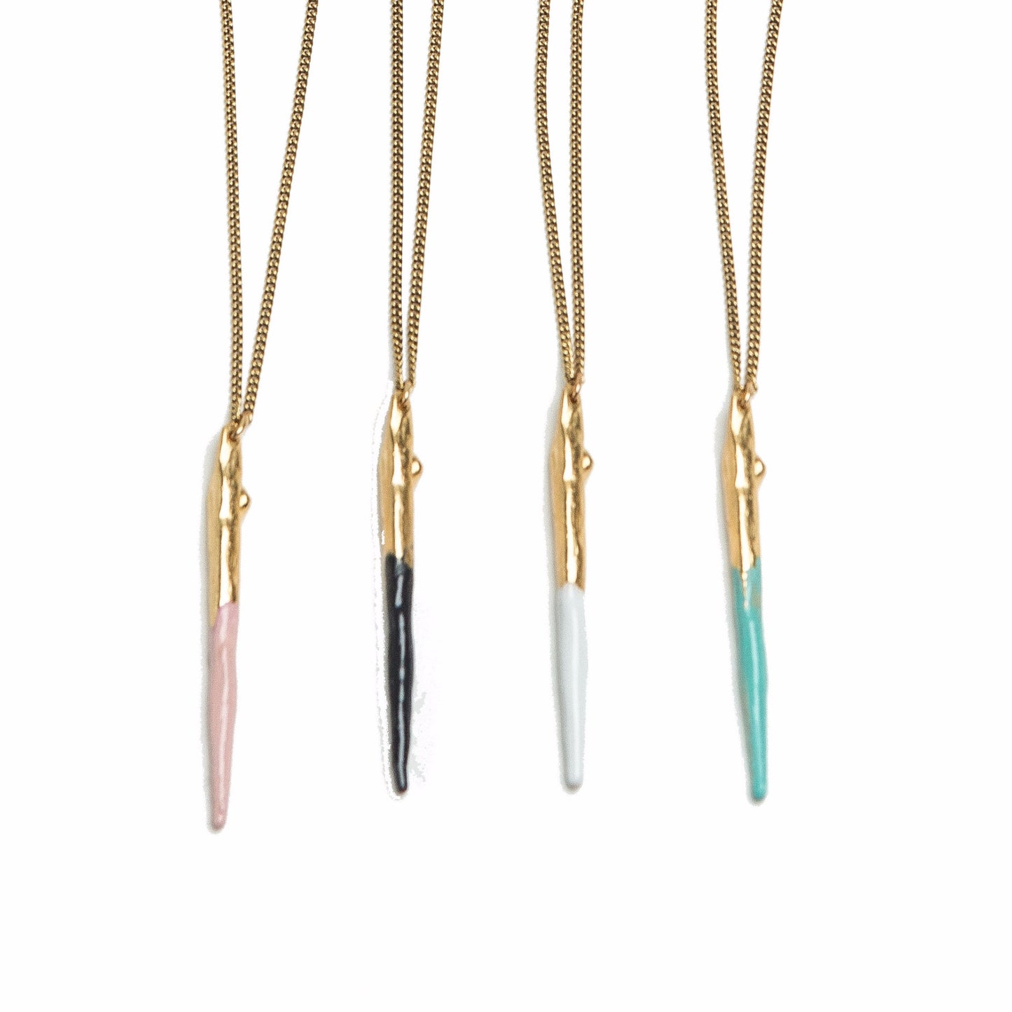 Colored Icicle Necklace