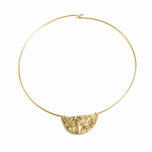 Crescent Collar Necklace