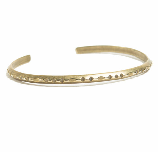 Notched Cuff Bracelet